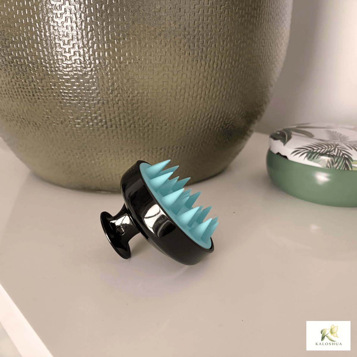 Brosse massage cuir chevelu en silicone