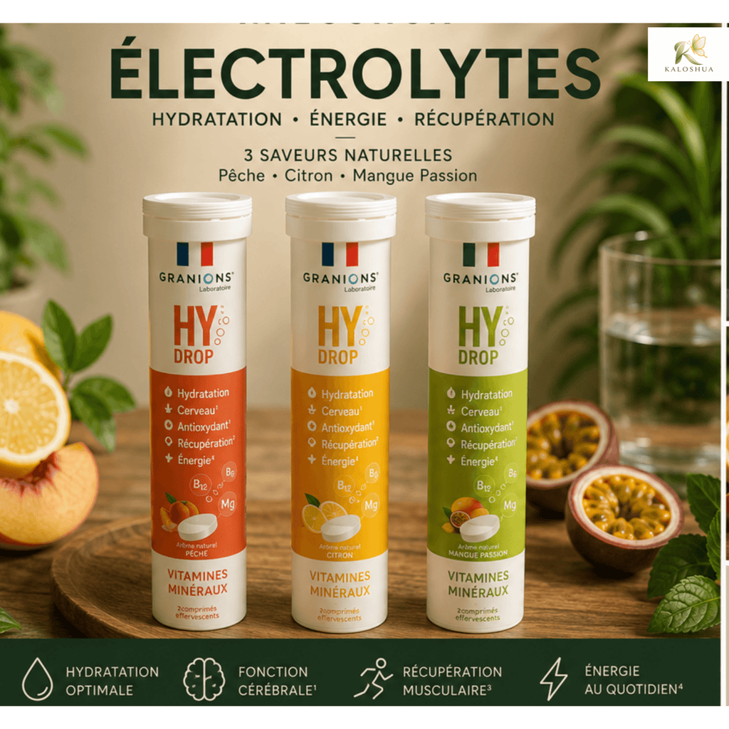 Électrolytes hydratation